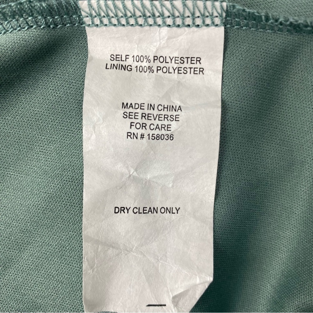Birdy Grey August Chiffon Dress Sea Glass Bridesmaid Formal Wedding Large - Picture 9 of 16
